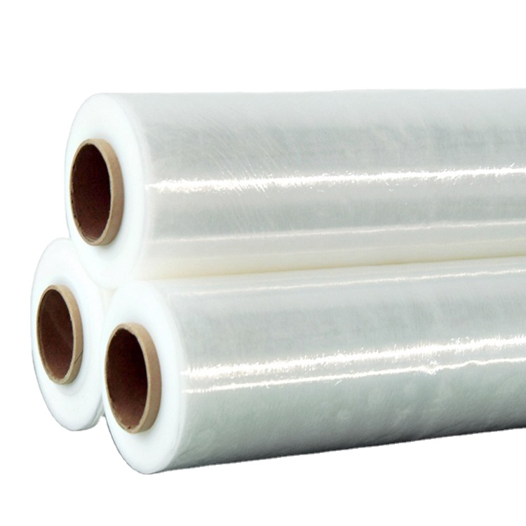 Rolls of high-quality stretch film for packaging and product protection