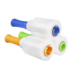 Rolls of high-quality stretch film for packaging and product protection