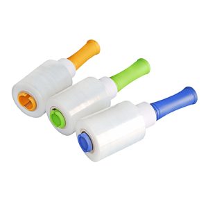 Rolls of high-quality stretch film for packaging and product protection